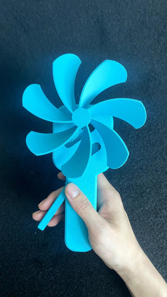 Portable Hand Mechanical Fan