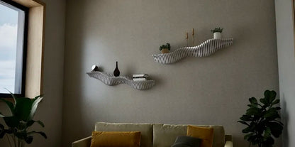 FlowWave Scluptural Wall Shelf