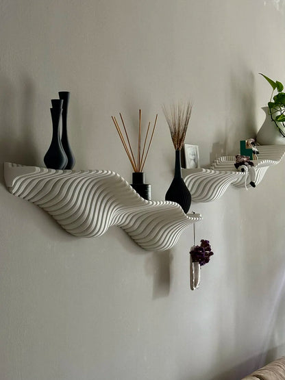 FlowWave Scluptural Wall Shelf