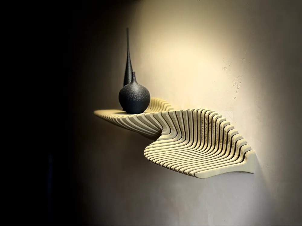 Wave Wall Shelf